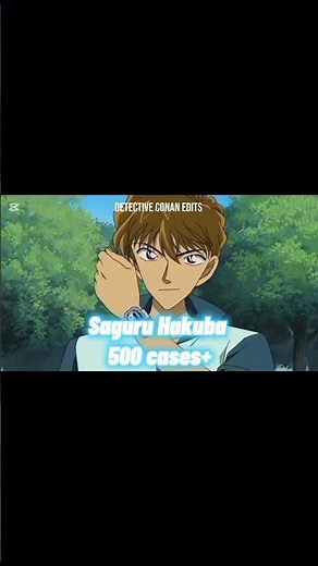 The characters who have solved the most cases in detective Conan.