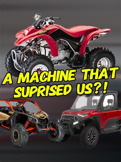 What Machine Surprised You in Powersports?