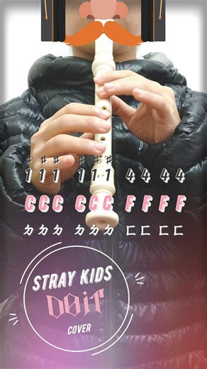 𝑩𝒍𝒐𝒄𝒌𝒇𝒍ö𝒕𝒆 on Instagram: "🪶Stray Kids – ‘Do It’ | Recorder Cover @realstraykids #StrayKids #스트레이키즈 #Do_It #Recorder #直笛"