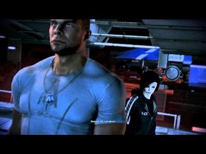 Mass Effect 3: Flirts & talks with James #4: Dancing with Vega (version 1: Paragon)