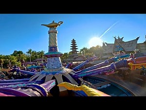 The Magic Carpets of Aladdin 4K 60fps on-ride POV Magic Kingdom (2025)