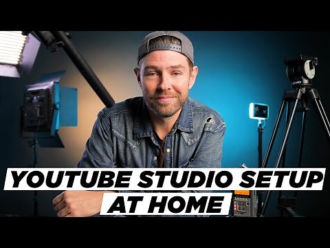 My CHEAP YouTube STUDIO SETUP AT HOME