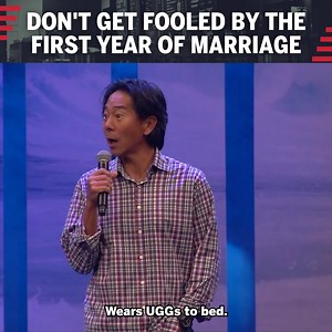 239K views · 7.6K reactions | Don't get fooled by the first year of marriage... Tour dates and tickets at https://www.henrychocomedy.com/upcoming-shows #HenryChoComedy #HenryCho #standupcomedy #marriage | Henry Cho | Facebook