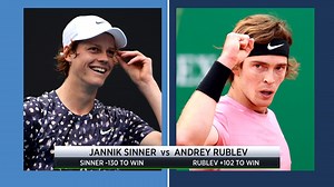 Anyone else surprised to see Andrey Rublev listed as an underdog against Jannik Sinner? Should be a fascinating encounter from Barcelona. | TENNIS.com