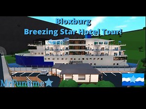 {Roblox Bloxburg} "Breezing Star" Cruise Hotel Tour!
