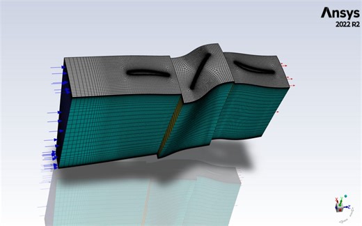 【ANSYS Fluent 2022R2官方案例】使用Turbo工作流的涡轮机械设置和分析