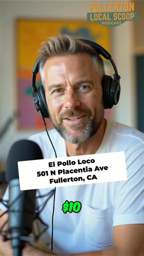 Craving a quick, protein-packed meal that won't break the bank? El Pollo Loco in Fullerton is a consistent hit for its clean spot, fast service, and fire-grilled chicken. The classic 2-piece meal is a win. #ElPolloLoco #FullertonEats #AffordableEats #FireGrilledChicken #FastFood | Fullerton Local Scoop
