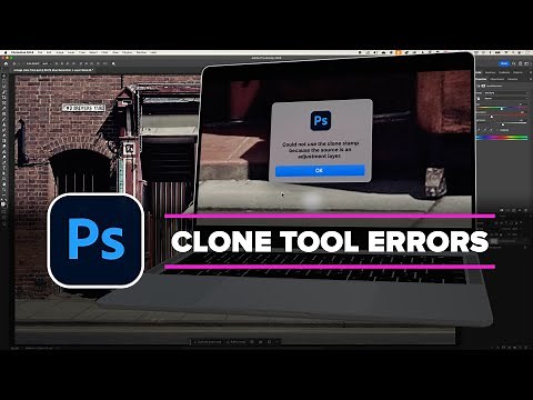 Photoshop - Fix Clone Stamp Error Quickly