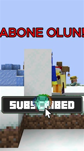 Minecraft'ta Beni Bulabilirmisin!? 3 💙💎#minecraft #shorts