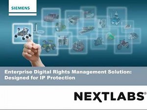 NextLabs EDRM for Siemens Teamcenter Demo