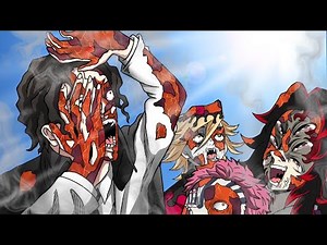 昼間外に「べべんっ」された鬼達【鬼滅の刃】