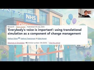 Simulation for the real world: exploring and improving performance in healthcare