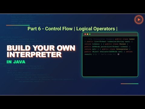 Build Your Own Interpreter in Java | Interpreting Statements | Logical Operators |