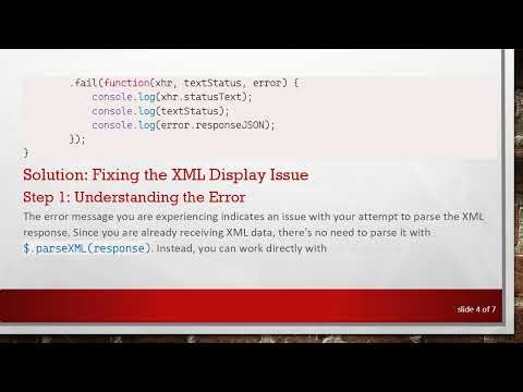 How to Display XML Received from a POST Request as HTML in Your Web Application