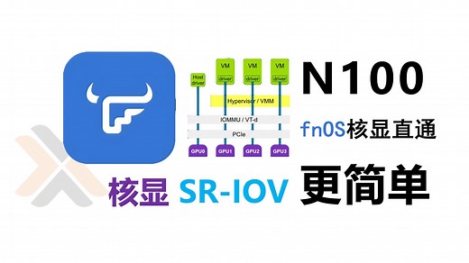 N100 fnOS 核显 SR-IOV 虚拟直通