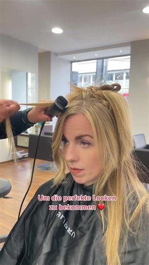 Wie kann man sich mit einem Glätteisen Locken machen? #locken #tutorial #hairstyle #fyp #fy #foryoupage #foryou