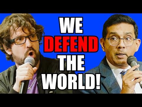 CANADA & EUROPE ARE RIPPING OFF THE USA! Destiny vs D'Souza