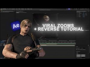 Smooth Zoom + Reverse Effect Tutorial | After Effects