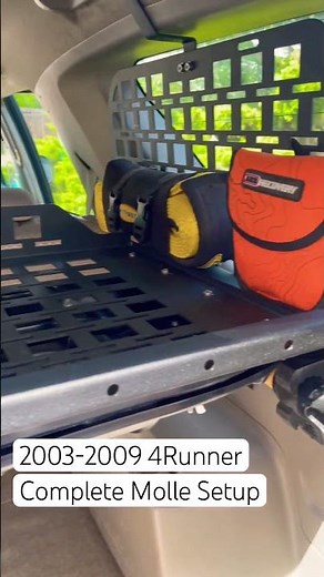 Toyota 4Runner Molle Setup (4th gen)