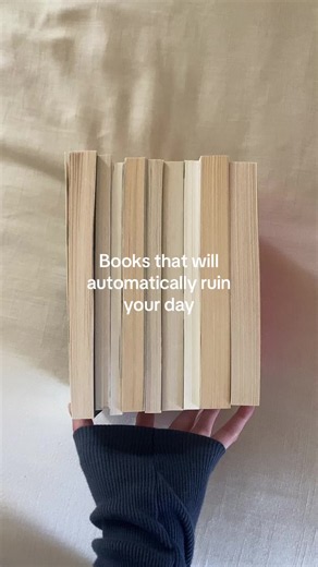 Books that will undeniably ruin your day #booktok #fyp #booklover #bookrecommendations #bookishtiktok