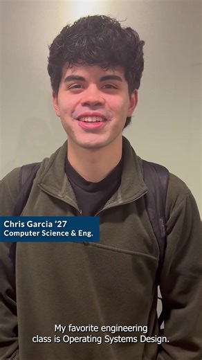 1.6K views · 29 reactions | We asked a number of students what their favorite engineering class is. Hear the responses! | Bucknell University College of Engineering | Facebook