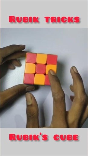 Learn how to make checker board pattern in 3×3 Rubik's cube #shorts#shortsfeed#cube#rubikscube