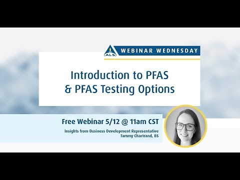 5-12 Introduction to PFAS & PFAS Testing Options