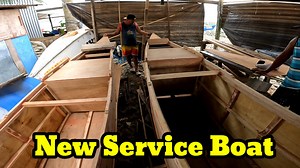 New Service Boat ng ating Bangka | Romzel TV