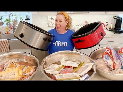 How to Cook 40 Massive Freezer Meals for Dinners