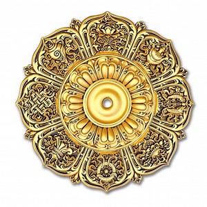 [Hot Item] Banruo Antique Gold Ceiling Medallions for Chandelier