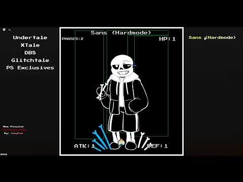 Hardmode Sans Character in UTPR Update + How to Get
