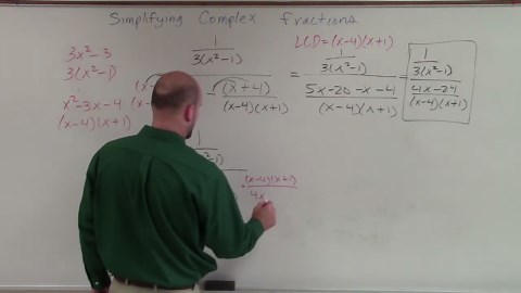 Simplifying complex fractions