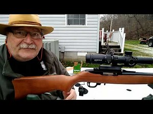 sighting in the Ruger 10/22, with Viiko 1x5x24 LPVO long eye relief scope.