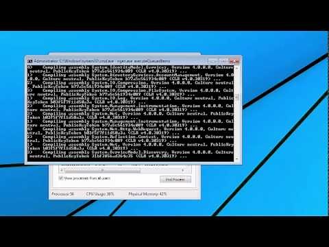 How to disable mscorsvw.exe?