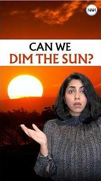 What If Humans Tried To Block The Sun?
