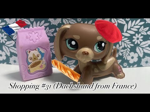 Lps: Shopping #31 (Dachshund from France)