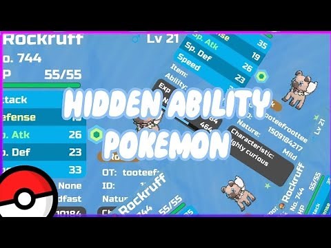HOW TO GET HIDDEN ABILITY POKEMON IN POKÉMON BRICK BRONZE + GAMELINK