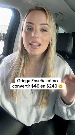 1.7M views · 33K reactions | Gringa enseña cómo convertir $40 en $240 勞﫶 link para las botellitas en los comentarios #fyp #parati #gringa #maryfredette #dinero | Mary Fredette | Facebook