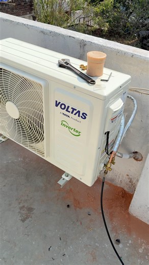 Voltas Ac Installation, Vaccume Process, Satna ॥ SHAHNAWAZ #trending #shorts #viral