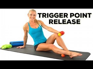 Trigger Point Therapy massage ball exercises - How to massage pain in piriformis, feet and back.