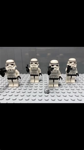 Stormtrooper attack! #lego #legostopmotion #starwars #bobafett #nostalgia #stopmotion #comedy