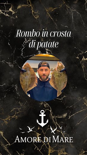 #Ricetta: #rombo al forno in crosta di #patate 😋 #pescheria #ristorante #Anzio #AmorediMare | Pescheria Amore di Mare