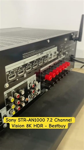 Sony Str -An1000 7.2 Channel AV - Vision 8K HDR