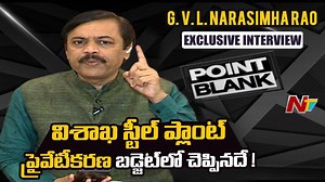 1.9K views · 26 reactions | GVL Narasimha Rao Exclusive Interview on Current Issues in AP #ntvPointBlank #ntvTelugu #ntvnews #GVLNarasimhaRao | Ntv Telugu | Facebook