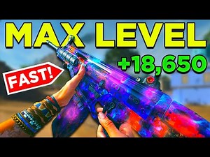 MAX LEVEL IN 20 MINUTES! - MOST BROKEN WEAPON XP METHOD In Modern Warfare 2 (Level Up Guns Fast MW2)