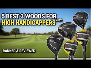5 Best 3 Woods for High Handicappers 2026 (Tested!)