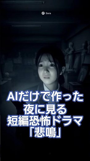 AIだけで作った夜に見る短編恐怖ドラマシリーズ〜｢悲鳴｣#ホラー #horror #恐怖 #オカルト#aiart #aiartwork #aiイラスト #怪談 #怖い話