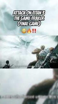 AOT 3 THE FINALE GAME TRAILER : See You Soon Eren Yeager! | Release Date (WINTER)