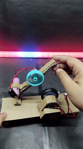 Wheel Powered Generator 😱⚡ | DIY Electricity Generator #shorts