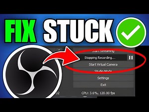 How To Fix OBS Recording Stuck On Stopping (Quick FIX)
